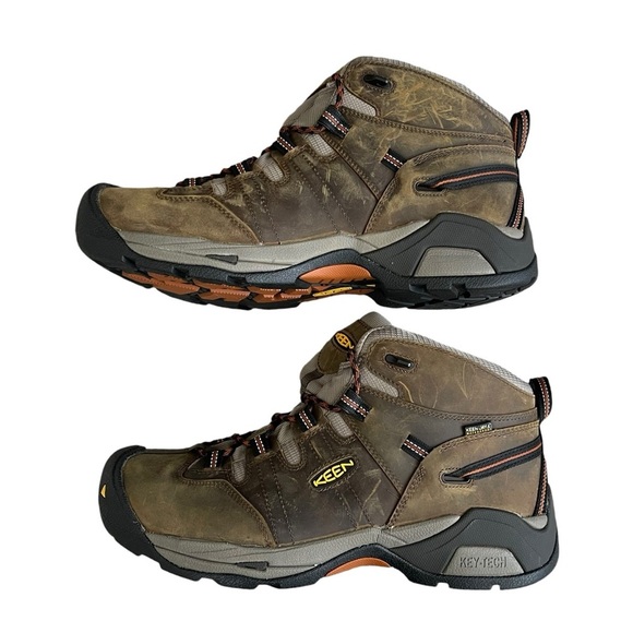 Keen Utility Detroit XT Mid Waterproof EH Soft Toe Work Boots Men’s Size 14 - Picture 7 of 10